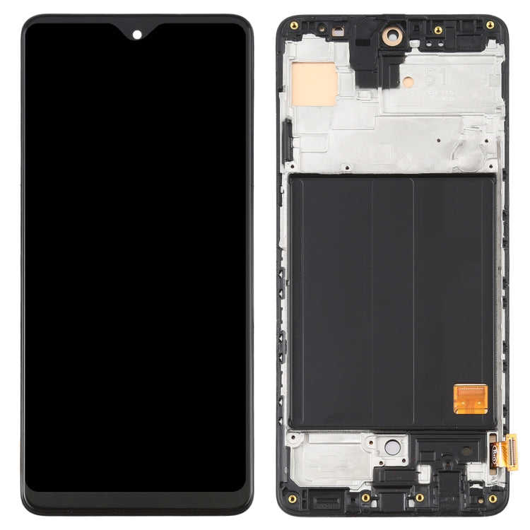 วัสดุ OLED หน้าจอแอลซีดีและชุดประกอบDigitizerพร้อมกรอบสำหรับSamsung Galaxy A51 4G SM-A515(6.36 นิ้ว), For Samsung Galaxy A51 4G (OLED)