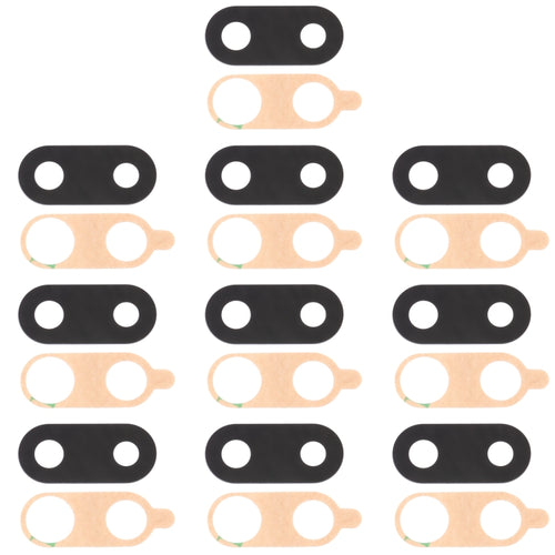 สำหรับ Samsung Galaxy M02 SM-M022 10 ชิ้นเลนส์กล้องด้านหลัง, For Samsung Galaxy M02