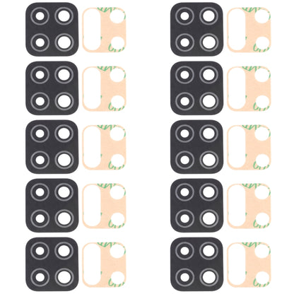 สำหรับ Samsung Galaxy M12 SM-M127 10 ชิ้นเลนส์กล้องด้านหลัง, For Samsung Galaxy M12