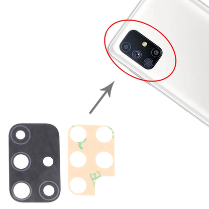 สำหรับ Samsung Galaxy M51 SM-M515 10 ชิ้นเลนส์กล้องด้านหลัง, For Samsung Galaxy M51