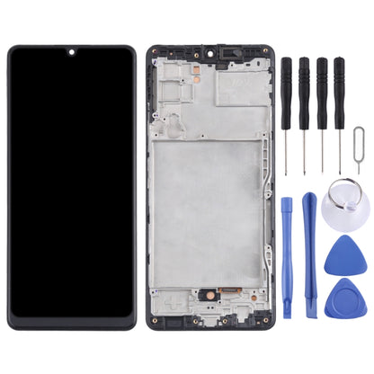 วัสดุ TFT หน้าจอแอลซีดีและชุดประกอบDigitizerพร้อมกรอบสำหรับSamsung Galaxy A42 5G SM-A426, ไม่รองรับการระบุลายนิ้วมือ, For Samsung Galaxy A42 5G (TFT)