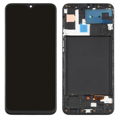 หน้าจอ LCD วัสดุ Super AMOLED ดั้งเดิมและชุดประกอบDigitizerพร้อมกรอบสำหรับSamsung Galaxy A30s, For Samsung Galaxy A30s(Original)