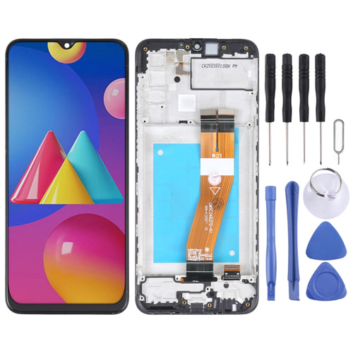 หน้าจอ TFT วัสดุ LCD และชุดประกอบ Digitizer พร้อมกรอบสำหรับ Samsung Galaxy M02s, For Samsung Galaxy M02s