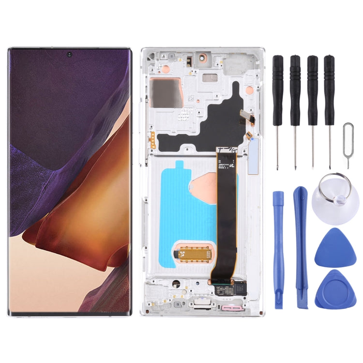 หน้าจอแอลซีดีและชุดประกอบDigitizerพร้อมกรอบสำหรับรุ่นSamsung Galaxy Note20 Ultra SM-N986 5G, For Samsung Galaxy Note20 Ultra (5G), For Samsung Galaxy Note20 Ultra(5G)