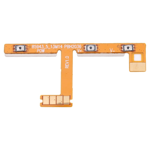 สำหรับ Samsung Galaxy Tab A7 10.4 (2020) SM-T500 ปุ่มเปิดปิดและปุ่มปรับระดับเสียง Flex Cable, For Samsung Galaxy Tab A7 10.4 (2020)