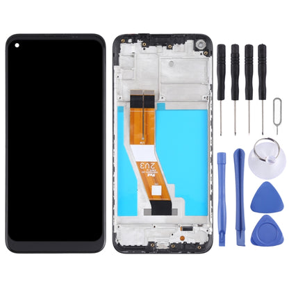 หน้าจอ LCD ต้นฉบับและชุดประกอบ Digitizer พร้อมกรอบสำหรับ Samsung Galaxy M11 SM-M115, For Samsung Galaxy M11(Original)