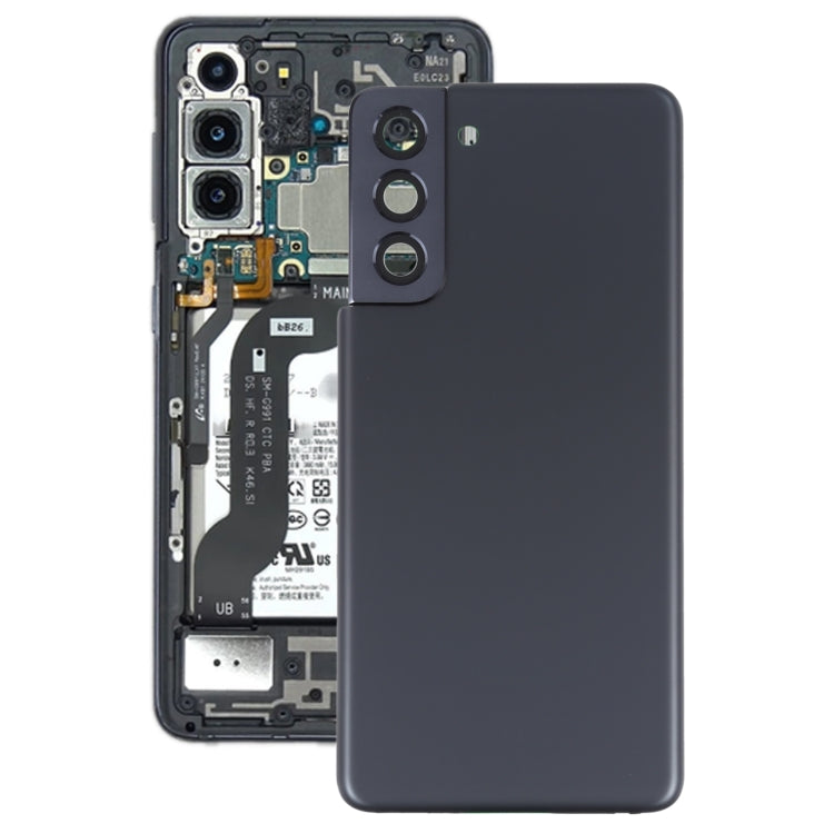 สำหรับ Samsung Galaxy S21 5G ฝาหลังแบตเตอรี่พร้อมฝาครอบเลนส์กล้อง, For Samsung Galaxy S21 5G(with Camera Cover)