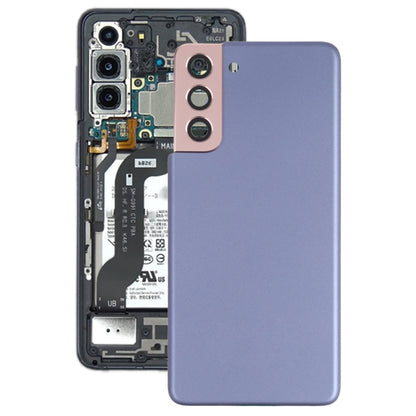 สำหรับ Samsung Galaxy S21 5G ฝาหลังแบตเตอรี่พร้อมฝาครอบเลนส์กล้อง, For Samsung Galaxy S21 5G(with Camera Cover)