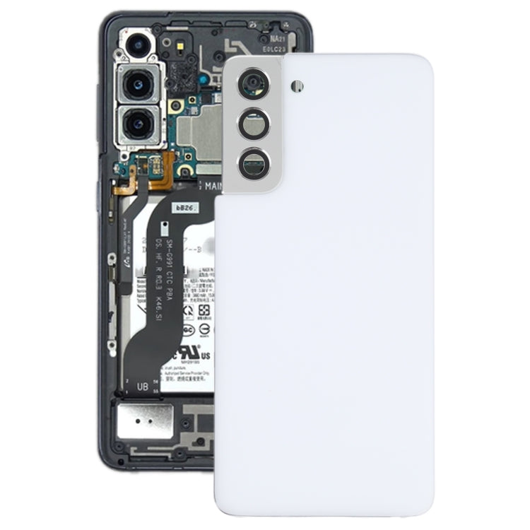 สำหรับ Samsung Galaxy S21 5G ฝาหลังแบตเตอรี่พร้อมฝาครอบเลนส์กล้อง, For Samsung Galaxy S21 5G(with Camera Cover)