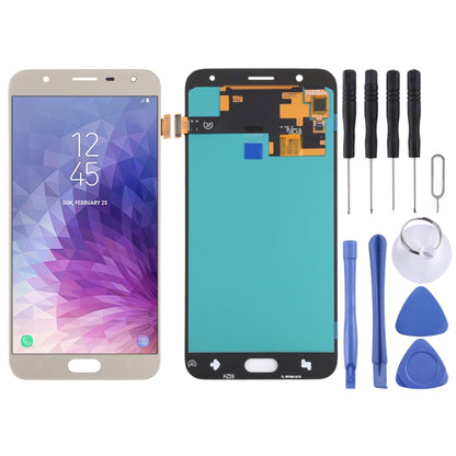 หน้าจอ OLED วัสดุ LCD และชุดประกอบ Digitizer สำหรับ Samsung Galaxy J4 2018 SM-J400, For Samsung Galaxy J4 (OLED Material), For Galaxy J4 (OLED)
