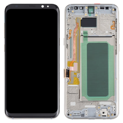 หน้าจอ LCD วัสดุ OLED และชุดประกอบDigitizerพร้อมกรอบสำหรับSamsung Galaxy S8 + SM-G955, For Samsung Galaxy S8+, For Samsung Galaxy S8+(OLED)