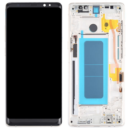 หน้าจอ OLED วัสดุ LCD และชุดประกอบDigitizerพร้อมกรอบสำหรับSamsung Galaxy Note 8 SM-N950, For Samsung Galaxy Note 8(OLED), For Samsung Galaxy Note 8(OLED Material)