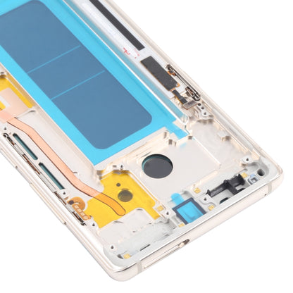 หน้าจอ OLED วัสดุ LCD และชุดประกอบDigitizerพร้อมกรอบสำหรับSamsung Galaxy Note 8 SM-N950, For Samsung Galaxy Note 8(OLED), For Samsung Galaxy Note 8(OLED Material)