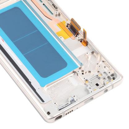 หน้าจอ OLED วัสดุ LCD และชุดประกอบDigitizerพร้อมกรอบสำหรับSamsung Galaxy Note 8 SM-N950, For Samsung Galaxy Note 8(OLED), For Samsung Galaxy Note 8(OLED Material)