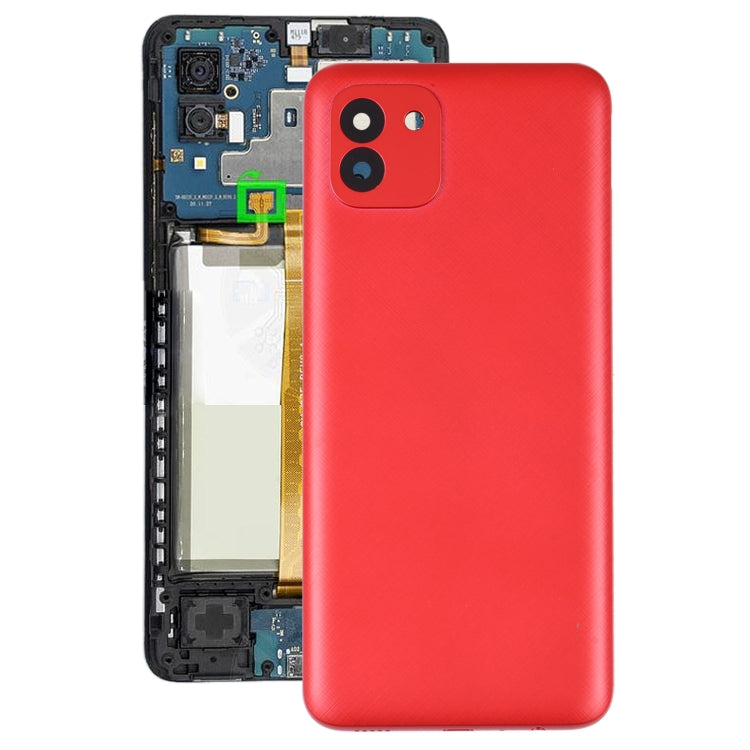 สำหรับ Samsung Galaxy A03 SM-A035F ฝาหลังแบตเตอรี่, For Samsung Galaxy A03