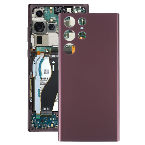 สำหรับฝาหลังแบตเตอรี่ Samsung Galaxy S22 Ultra, For Samsung Galaxy S22 Ultra(Dark Red), For Samsung Galaxy S22 Ultra