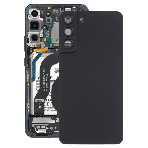 สำหรับ Samsung Galaxy S22 + 5G SM-S906B ฝาหลังแบตเตอรี่พร้อมฝาครอบเลนส์กล้อง, For Samsung Galaxy S22+ 5G