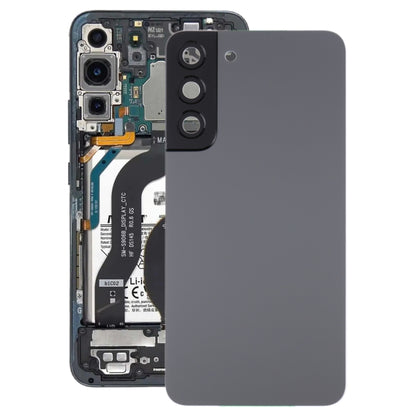 สำหรับ Samsung Galaxy S22 + 5G SM-S906B ฝาหลังแบตเตอรี่พร้อมฝาครอบเลนส์กล้อง, For Samsung Galaxy S22+ 5G