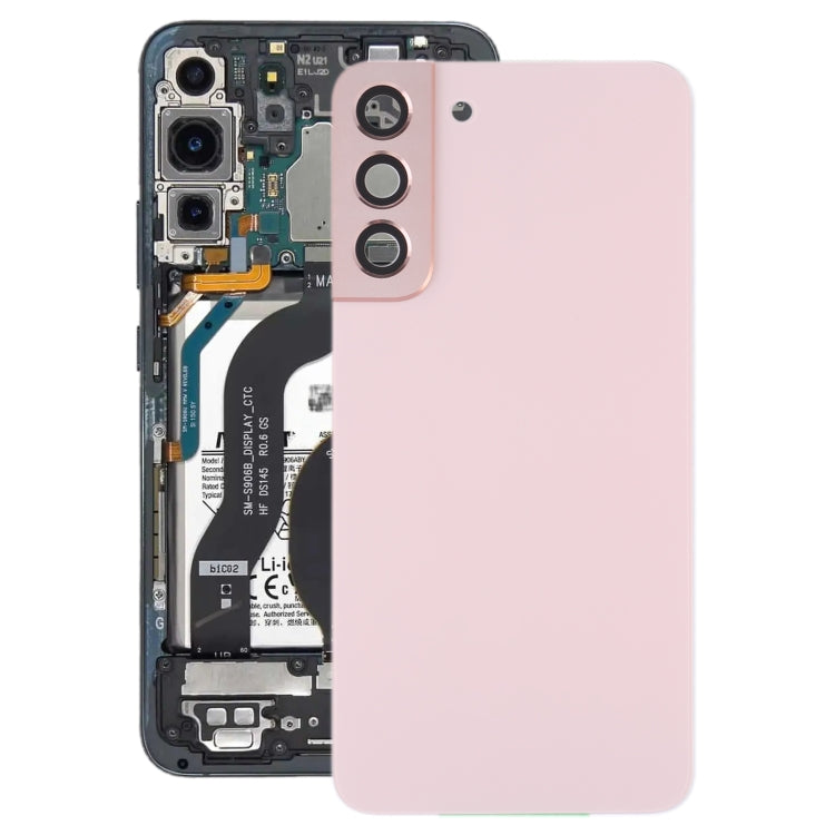 สำหรับ Samsung Galaxy S22 + 5G SM-S906B ฝาหลังแบตเตอรี่พร้อมฝาครอบเลนส์กล้อง, For Samsung Galaxy S22+ 5G