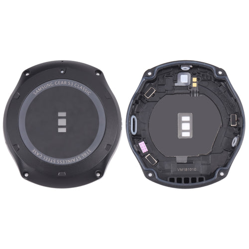 ฝาครอบด้านหลังพร้อมเลนส์แก้วสำหรับ Samsung Gear S3 Classic SM-R770, SM-R770 (Black)