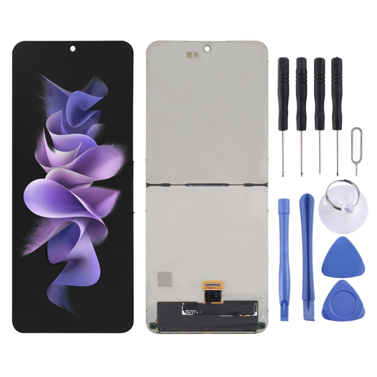 หน้าจอ LCD ต้นฉบับสำหรับ Samsung Galaxy Z Flip3 5G SM-F711 Digitizer Full Assembly, For Samsung Galaxy Z Flip3 5G SM-F711