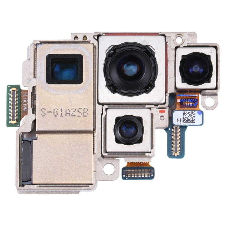 สำหรับ Samsung Galaxy S21 Ultra 5G SM-G998B ชุดกล้องดั้งเดิม (เทเลโฟโต้ + ความลึก + กว้าง + กล้องหลัก), For Samsung Galaxy S21 Ultra 5G(Original)
