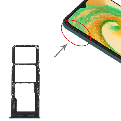 สำหรับ Samsung Galaxy A04s SM-A047F ถาดซิมการ์ดดั้งเดิม + ถาดซิมการ์ด + ถาดการ์ด Micro SD, For Samsung Galaxy A04s