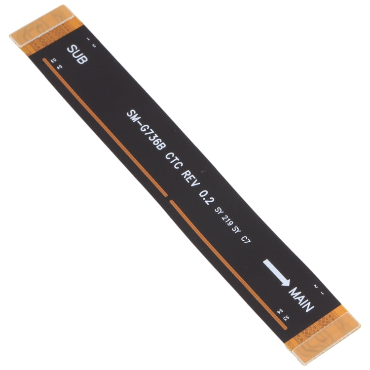 สำหรับ Samsung Galaxy Xcover6 Pro SM-G736 เมนบอร์ดต้นฉบับเชื่อมต่อสายเคเบิล Flex, For Samsung Galaxy Xcover6 Pro
