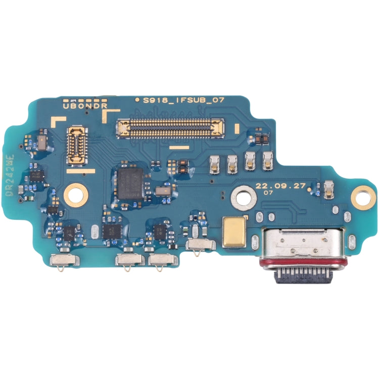 สำหรับ Samsung Galaxy S23 Ultra 5G SM-S918U US Edition พอร์ตชาร์จต้นฉบับ BOARD, For Samsung Galaxy S23 Ultra 5G