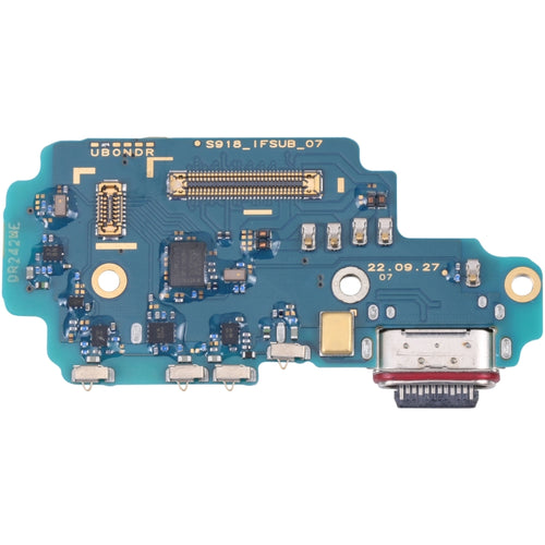สำหรับ Samsung Galaxy S23 Ultra 5G SM-S918U US Edition พอร์ตชาร์จต้นฉบับ BOARD, For Samsung Galaxy S23 Ultra 5G