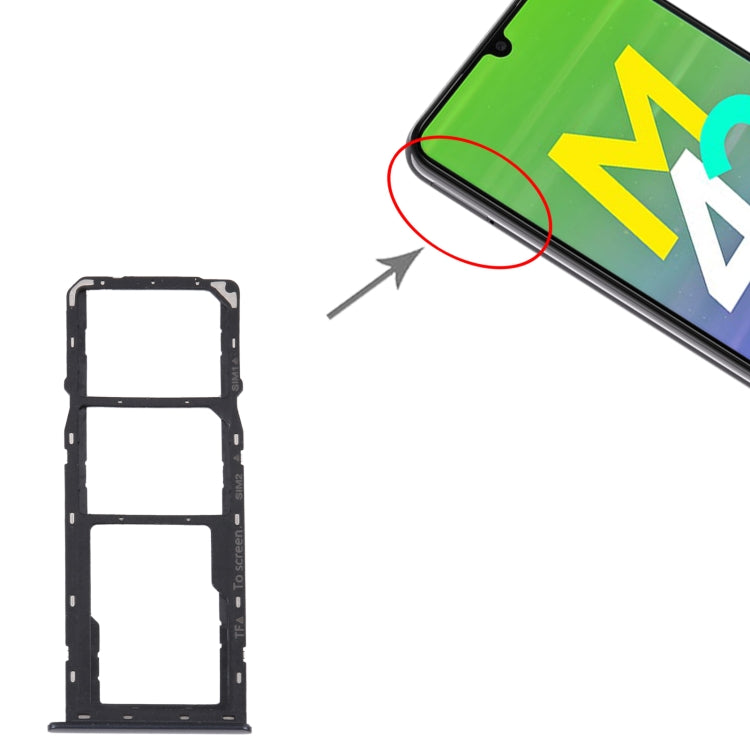 สำหรับ Samsung Galaxy M42 5G SM-A436B ถาดซิมการ์ดเดิม + ถาดซิมการ์ด + ถาดการ์ด Micro SD, For Samsung Galaxy M42 5G