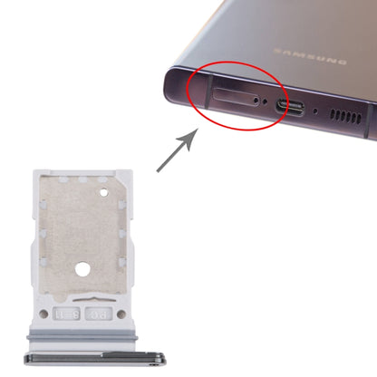 สำหรับ Samsung Galaxy S23 Ultra SM-S918B ถาดซิมการ์ดเดิม + ถาดซิมการ์ด, For Samsung Galaxy S23 Ultra