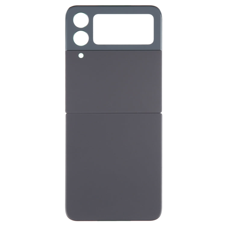 สำหรับ Samsung Galaxy Z Flip4 SM-F721B ฝาหลังแบตเตอรี่พร้อมฝาครอบเลนส์กล้อง, For Samsung Galaxy Z Flip4