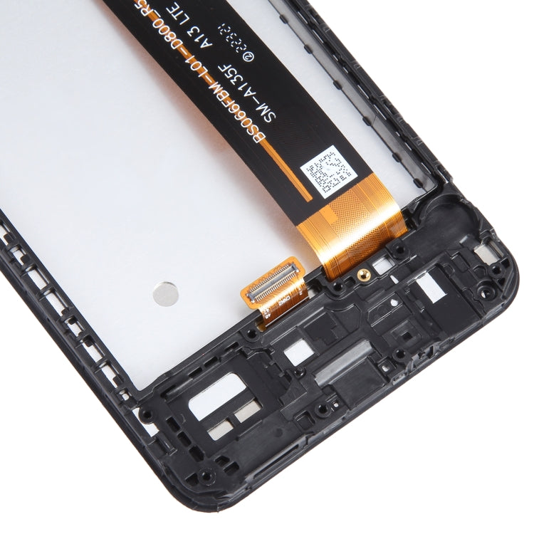 หน้าจอ LCD OEM สำหรับ Samsung Galaxy A13 4G SM-A135 Digitizer สมัชชาเต็มพร้อมกรอบ, For Samsung Galaxy A13 4G