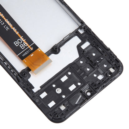หน้าจอ LCD OEM สำหรับ Samsung Galaxy A13 4G SM-A135 Digitizer สมัชชาเต็มพร้อมกรอบ, For Samsung Galaxy A13 4G