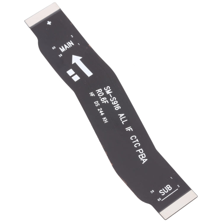 สำหรับ Samsung Galaxy S23 + 5G SM-S916B เมนบอร์ดต้นฉบับ Flex Cable, For Samsung Galaxy S23+ 5G