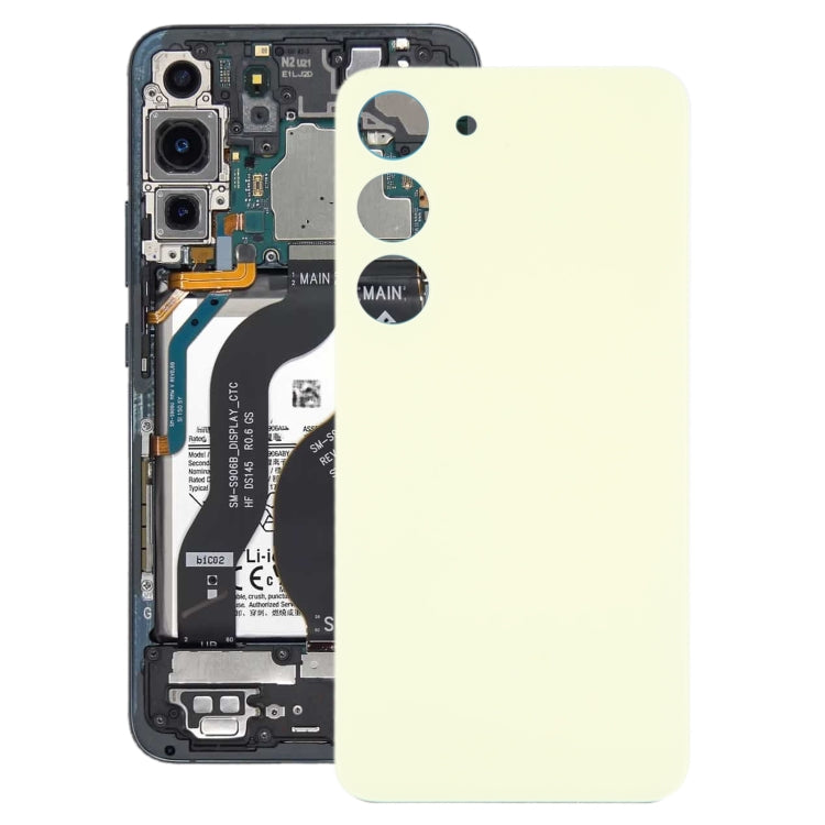 สำหรับ Samsung Galaxy S23 SM-S911B OEM ฝาหลังแบตเตอรี่แก้ว, For Samsung Galaxy S23