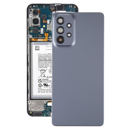 สำหรับ Samsung Galaxy A73 5G SM-A736B ฝาหลังแบตเตอรี่เดิมพร้อมฝาครอบเลนส์กล้อง, For Samsung Galaxy A73 5G(Original)
