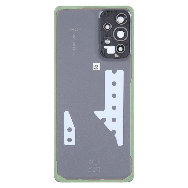 สำหรับ Samsung Galaxy A73 5G SM-A736B ฝาหลังแบตเตอรี่เดิมพร้อมฝาครอบเลนส์กล้อง, For Samsung Galaxy A73 5G(Original)