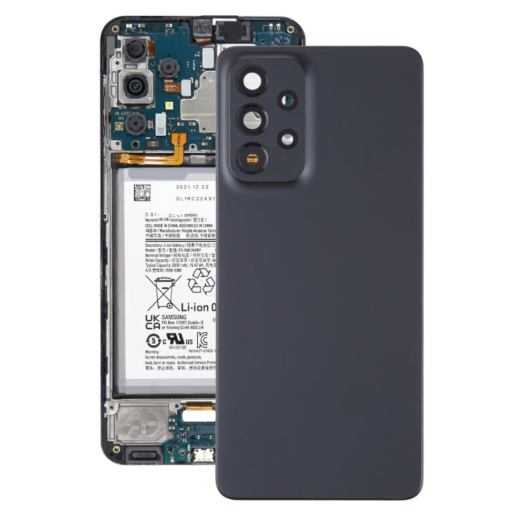 สำหรับ Samsung Galaxy A33 5G SM-A336B ฝาหลังแบตเตอรี่เดิมพร้อมฝาครอบเลนส์กล้อง, For Samsung Galaxy A33 5G(Original)