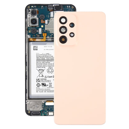 สำหรับ Samsung Galaxy A33 5G SM-A336B ฝาหลังแบตเตอรี่เดิมพร้อมฝาครอบเลนส์กล้อง, For Samsung Galaxy A33 5G(Original)