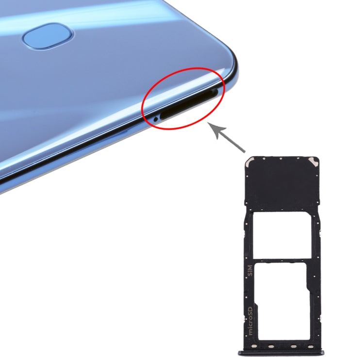 สำหรับ Galaxy A20 A30 A50 ถาดซิมการ์ด + ถาดการ์ด Micro SD, For Samsung Galaxy A20(single), For Galaxy A20(single), For Samsung Galaxy A20 (single)