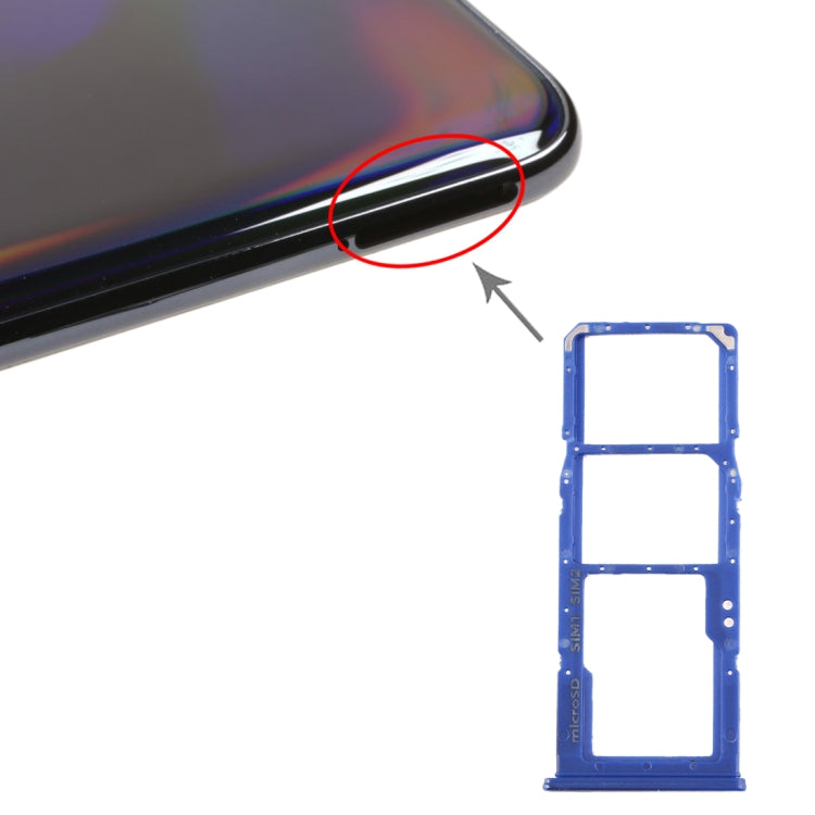 สำหรับ Galaxy A70 ถาดซิมการ์ด + ถาดซิมการ์ด + ถาดการ์ด Micro SD, For Samsung Galaxy A70, For Galaxy A70