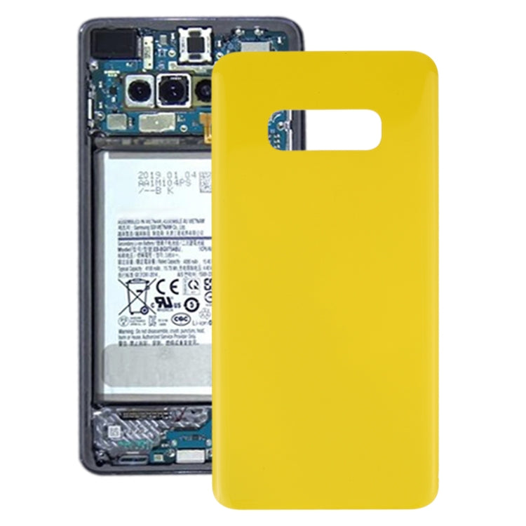 สำหรับ Galaxy S10e SM-G970F/DS, SM-G970U, SM-G970W ฝาหลังแบตเตอรี่, For Samsung Galaxy S10e, For Galaxy S10e, For Galaxy S10e(Yellow)