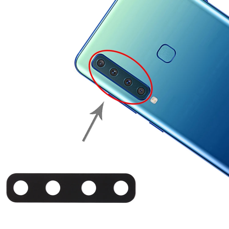 สำหรับ Galaxy A9 (2018) A920F/DS 10 ชิ้นเลนส์กล้องด้านหลัง, For Galaxy A9 (2018)