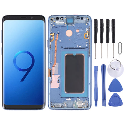 หน้าจอแอลซีดีและชุดประกอบDigitizerพร้อมกรอบสำหรับGalaxy S9 / G960F / DS / G960U / G960W / G9600, For Samsung Galaxy S9, For Galaxy S9 (Frame), For Galaxy S9