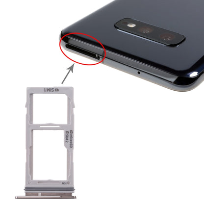 สำหรับ Galaxy S10 + / S10 / S10e ถาดซิมการ์ด + ถาดซิมการ์ด / ถาดการ์ด Micro SD, For Samsung Galaxy S10+(Double), For Galaxy S10+(Double  SIM), For Samsung Galaxy S10+(Dual), For Galaxy S10+(Double SIM), For Galaxy S10+(2 SIM)