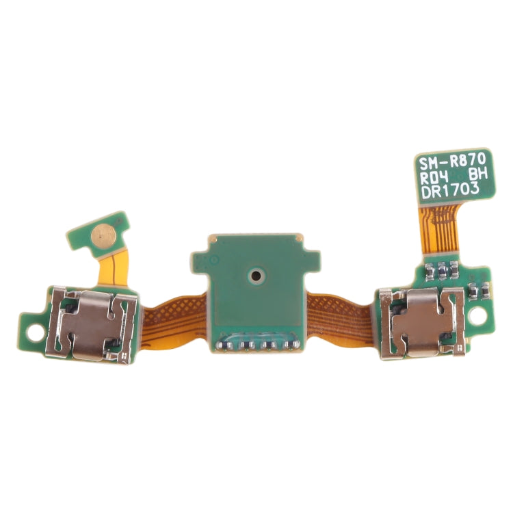 Original Power + Return + Microphone Flex Cable สำหรับ Samsung Galaxy Watch4 44mm SM-R870 R875, For Samsung Galaxy Watch4 44mm