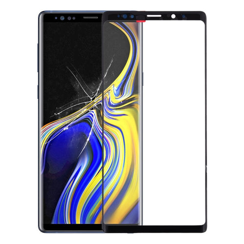 สำหรับ Samsung Galaxy Note9 หน้าจอด้านหน้าเลนส์กระจกด้านนอกพร้อมกาวใส OCA, For Samsung Galaxy Note9