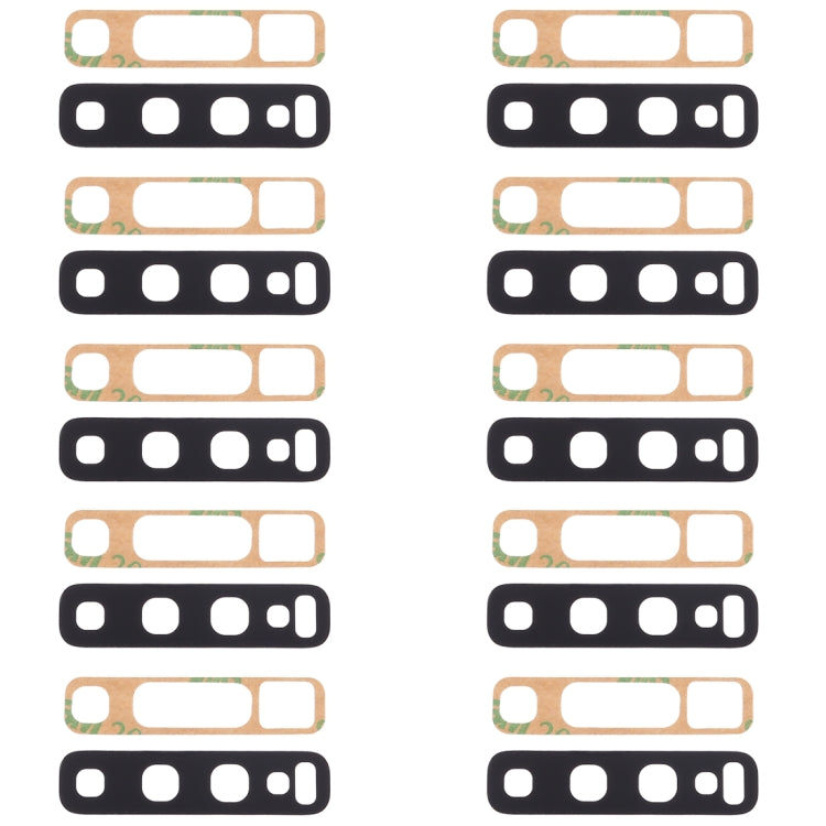 สำหรับ Galaxy S10 10 ชิ้นเลนส์กล้องด้านหลังและกาว, Galaxy S10
